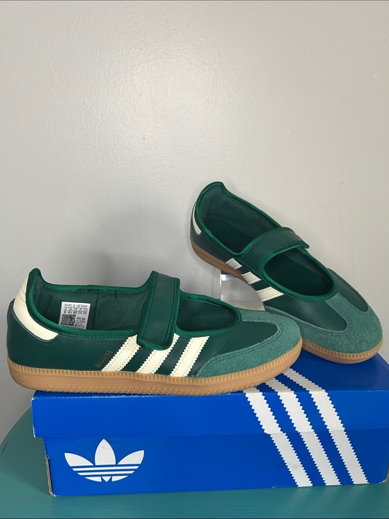 adidas Shoes - adidas New Women’s Samba Jane Leather Suede Every Day Maryjane Sneaker